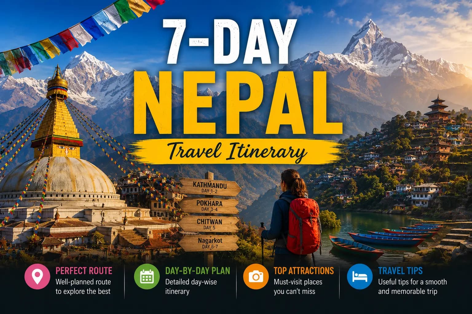 7-day Nepal travel itinerary